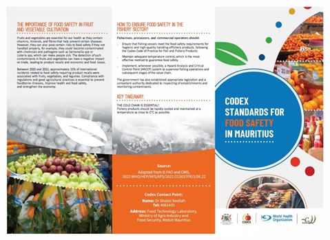 Mauritius: Codex Standards for Food Safety