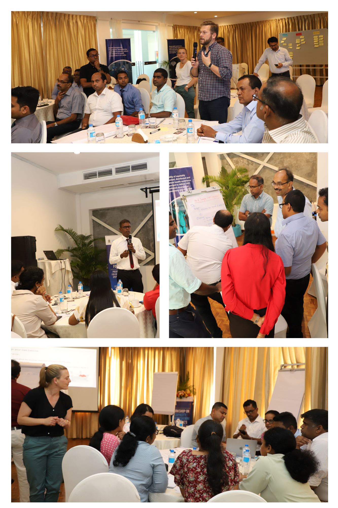 Participant attending the Capacity Building Training for Health Emergency Operations Centres