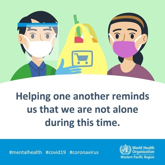 Graphic on COVID-19 and mental health